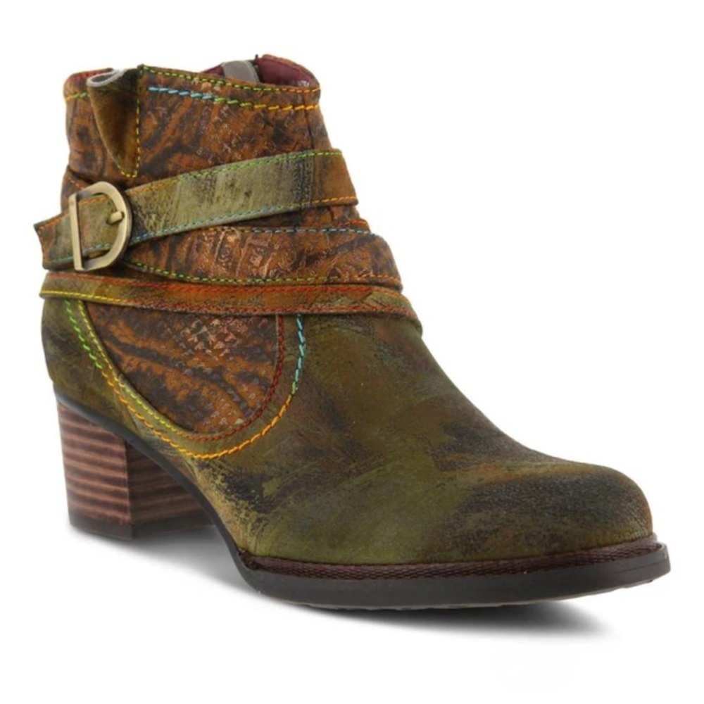Spring Step L'ARTISTE SHAZZAM BOOTIE Women’s bootie 39 Contemporary abstract